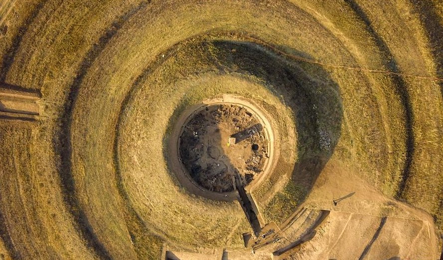 內(nèi)蒙古發(fā)掘1500多年前的北魏皇帝祭天遺址