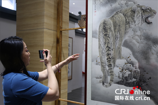 【2023打卡中國】外國網(wǎng)紅打卡河南畫虎村 感受鄉(xiāng)村振興“虎虎生威”_fororder_圖片18