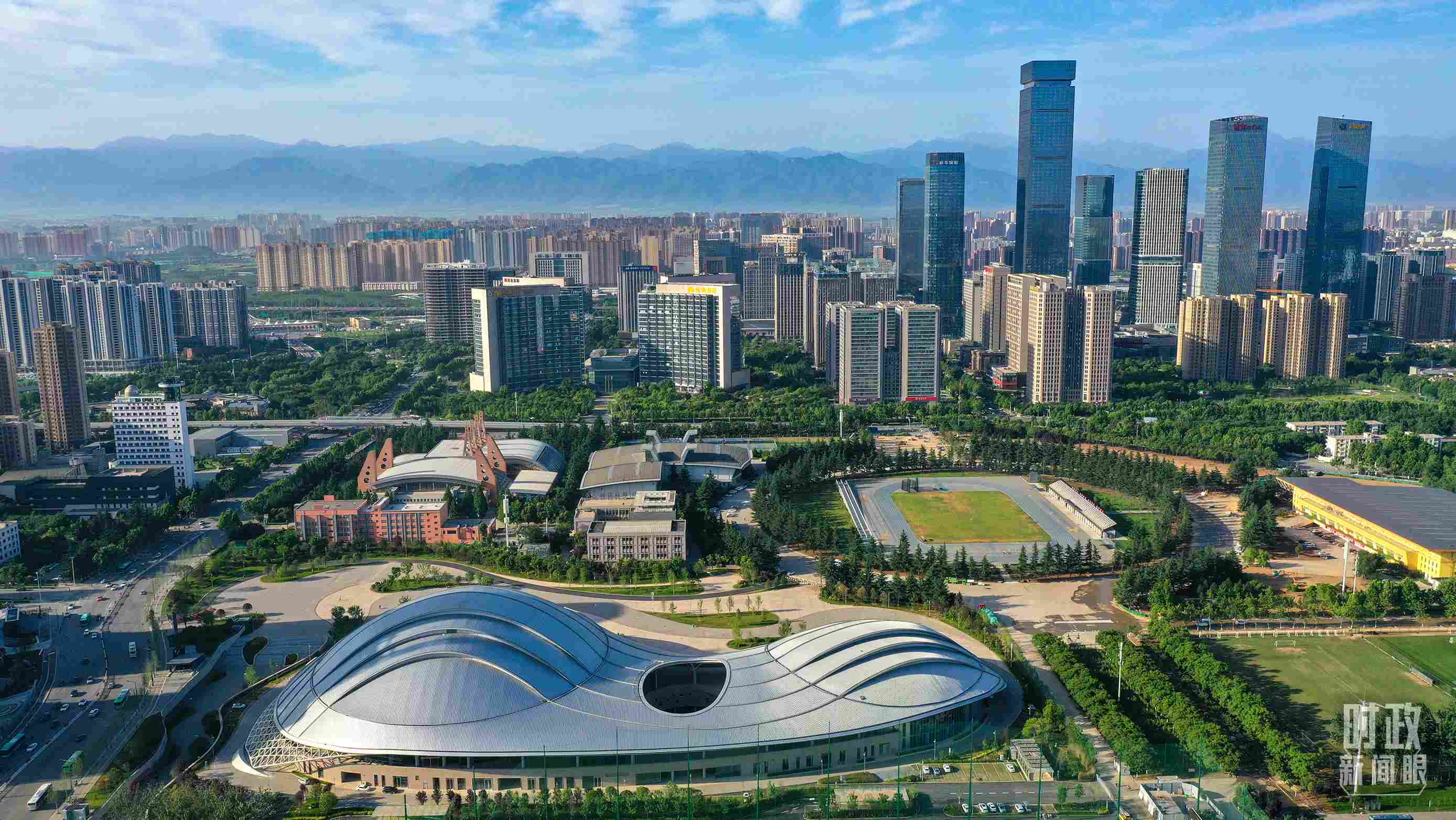 △西安高新區(qū)。（圖／視覺中國）