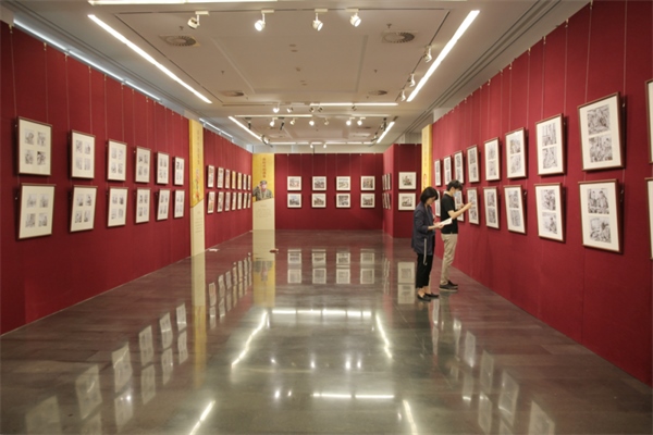 展覽現(xiàn)場(chǎng)。出版社供圖