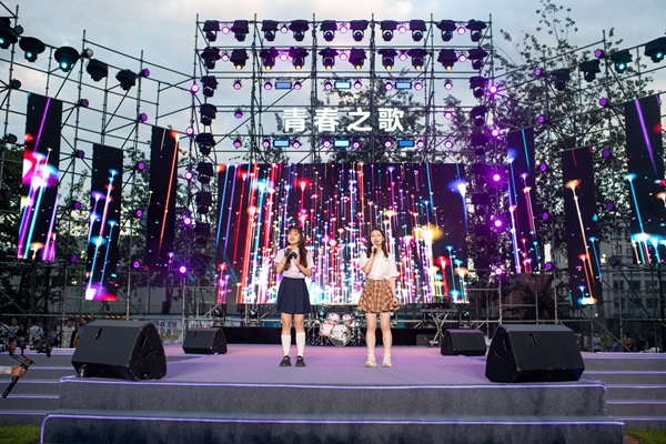 歌會現(xiàn)場。人民網(wǎng)記者 翁奇羽攝