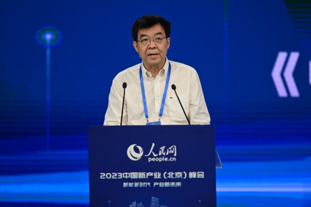 社會科學(xué)文獻(xiàn)出版社社長王利民。人民網(wǎng)記者 于凱攝