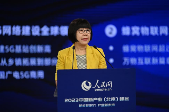 人民網(wǎng)監(jiān)事會主席唐維紅。人民網(wǎng)記者 于凱攝