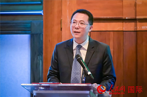 吳文海致辭。人民網(wǎng) 郭錦標攝