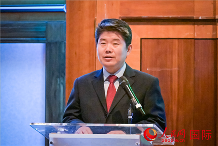 李立言致辭。人民網(wǎng) 郭錦標攝