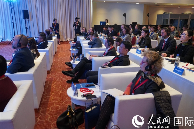 圖為“中拉文明對話論壇”現(xiàn)場。人民網(wǎng)記者 許放攝