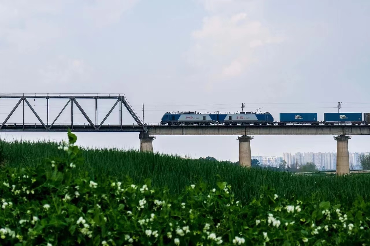 國鐵集團發(fā)布中歐班列全程時刻表成果。國鐵集團供圖