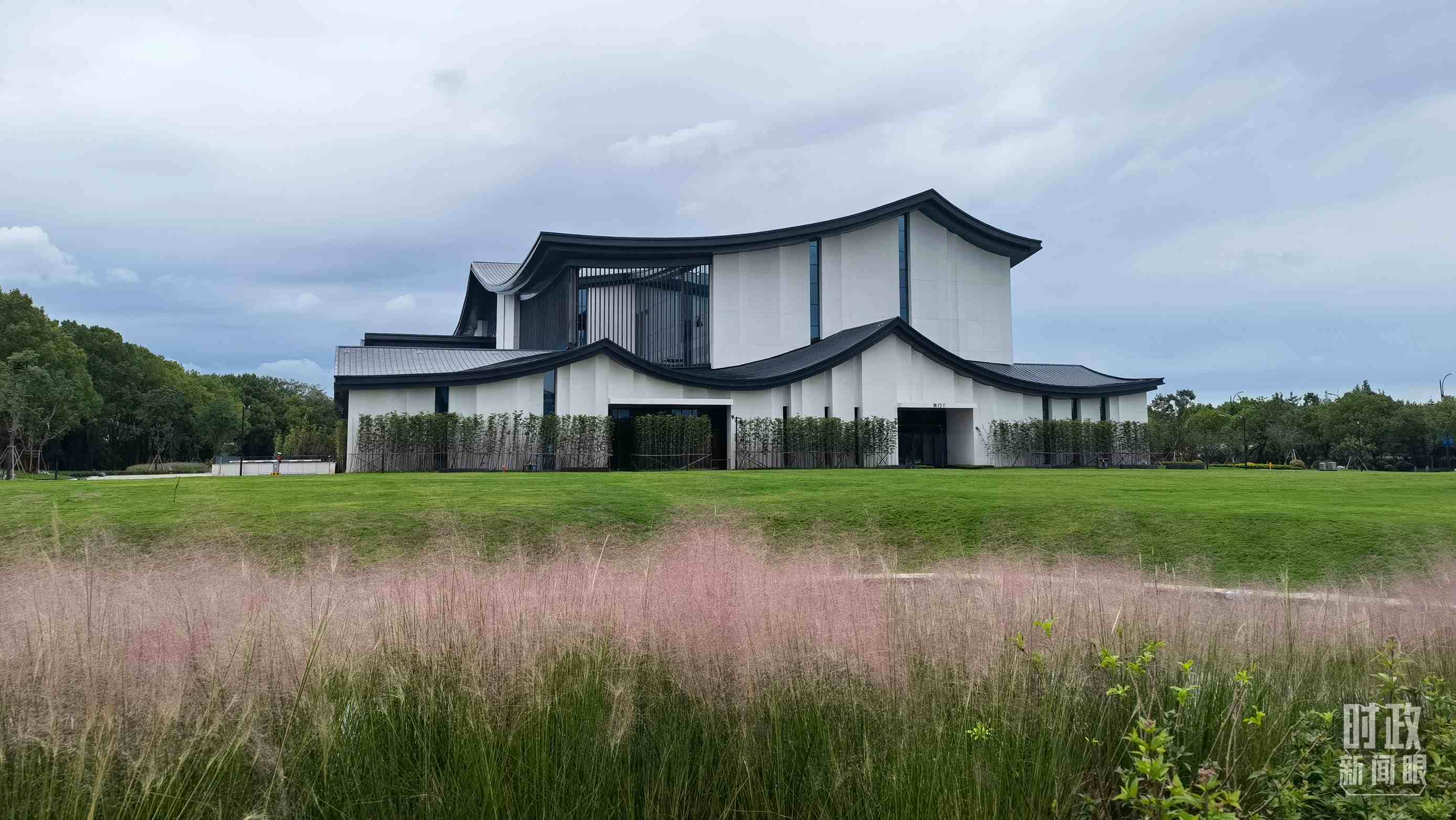 △浙東運河文化園。（總臺央視記者石丞拍攝）