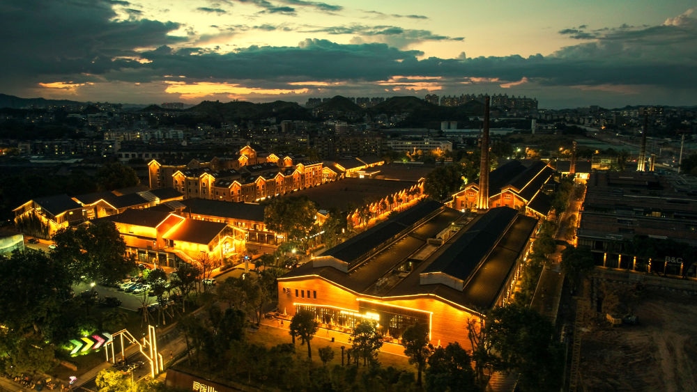 ↑ 景德鎮(zhèn)文創(chuàng)街區(qū)。