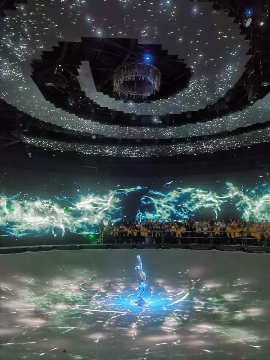 《天釀》演出場(chǎng)景。本報(bào)記者常雯宜攝