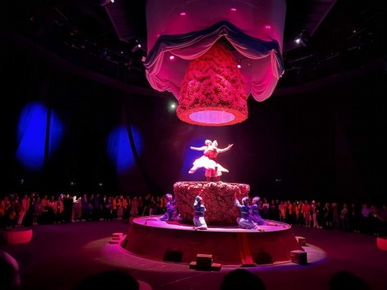 《天釀》演出場(chǎng)景。本報(bào)記者劉書文攝