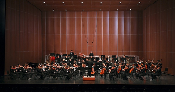 音樂會現(xiàn)場。學(xué)校供圖