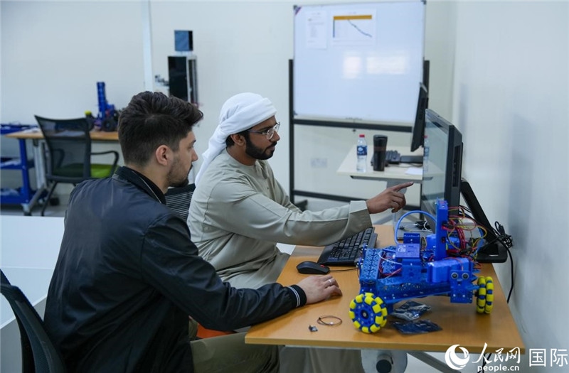 培訓(xùn)中心展示。人民網(wǎng)塔里克·易卜拉欣攝