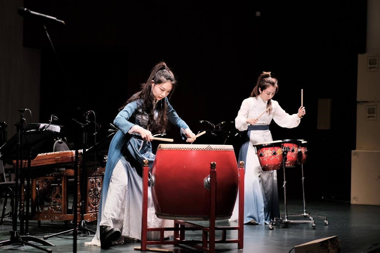 2024“歡樂春節(jié)”新春民族音樂會(huì)演出現(xiàn)場。于子恒攝