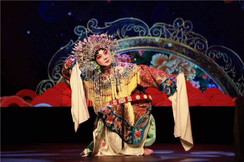 2024年“四海同春”慰?jī)S訪演團(tuán)亞太團(tuán)新西蘭惠靈頓演出現(xiàn)場(chǎng)。圖片由陸欣讌、孟韜、葉勇提供