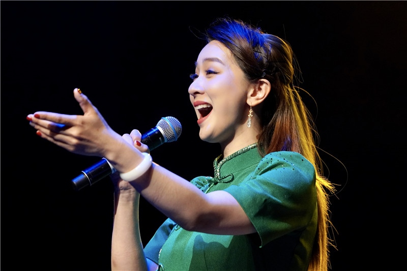 2024年“四海同春”慰?jī)S訪演團(tuán)亞太團(tuán)新西蘭惠靈頓演出現(xiàn)場(chǎng)。圖片由陸欣讌、孟韜、葉勇提供