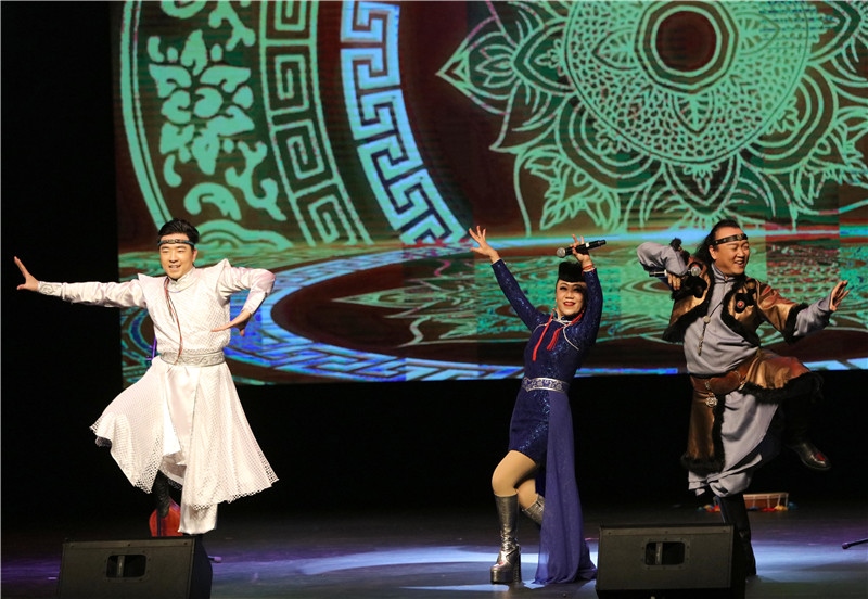 2024年“四海同春”慰?jī)S訪演團(tuán)亞太團(tuán)新西蘭惠靈頓演出現(xiàn)場(chǎng)。圖片由陸欣讌、孟韜、葉勇提供