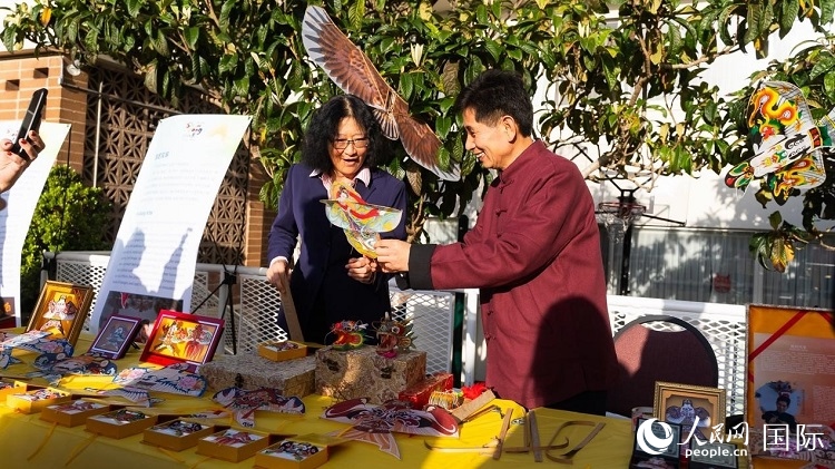 山東非物質(zhì)文化遺產(chǎn)濰坊風(fēng)箏。荊韻 攝