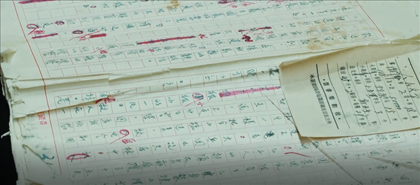 曲波《林海雪原》手稿。主辦方供圖