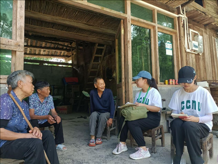 △ 2022年7月，華中師范大學(xué)生命科學(xué)學(xué)院鄉(xiāng)村振興之旅暑期實踐隊赴湖北省恩施市宣恩縣長潭河侗族鄉(xiāng)開展“生態(tài)文明助力鄉(xiāng)村振興”暑期社會實踐活動。