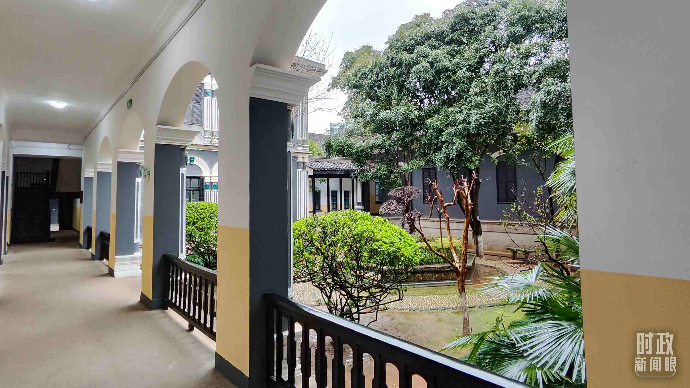 △湖南第一師范學院（城南書院校區(qū)）。（總臺央視記者覃思、郭曉龍拍攝）