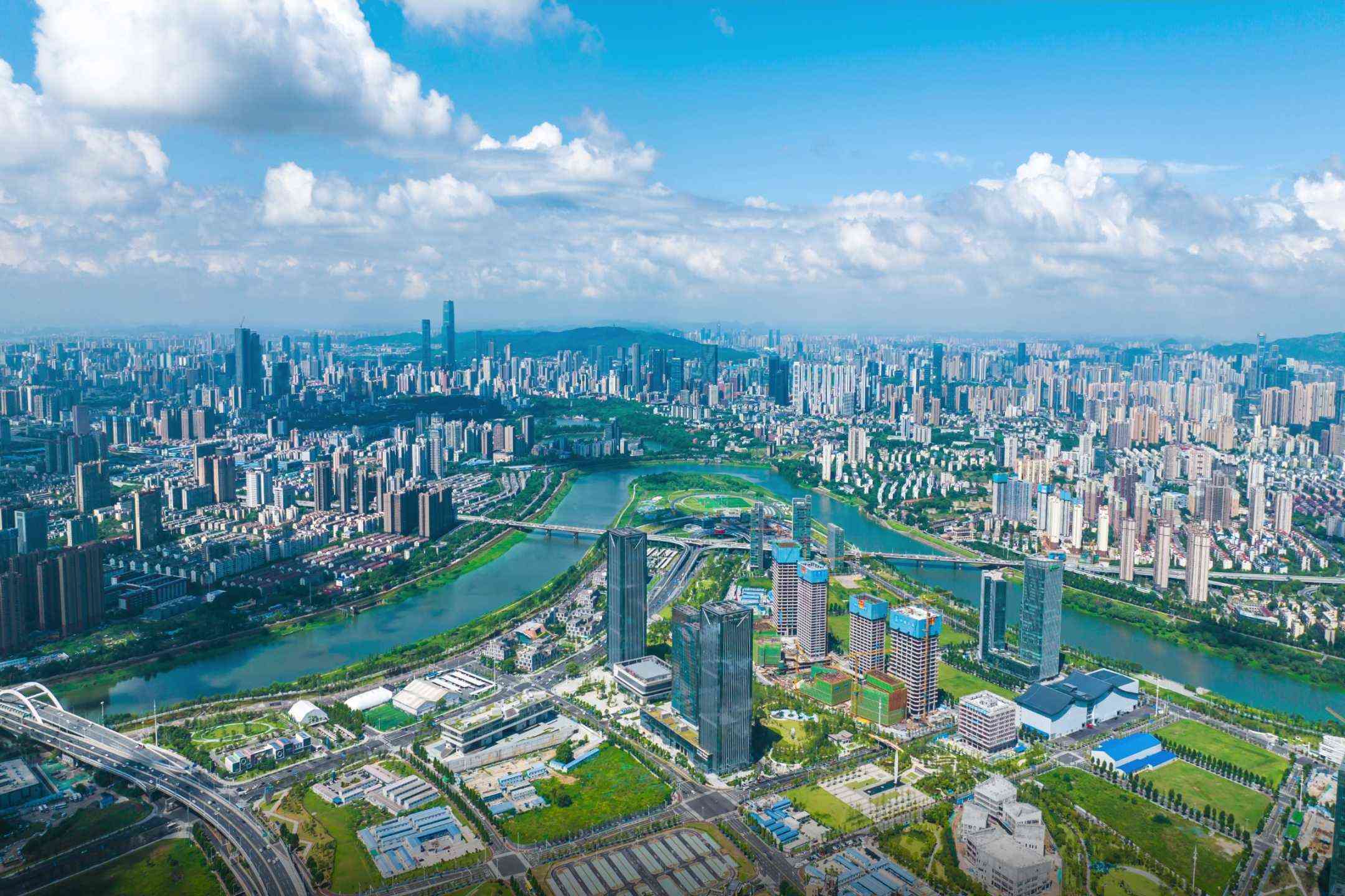 △ 圖為湖南馬欄山視頻文創(chuàng)產(chǎn)業(yè)園。