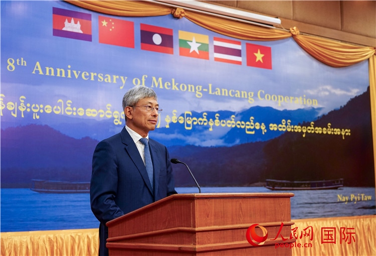 陳海大使致辭。人民網(wǎng)記者 謝佳君攝