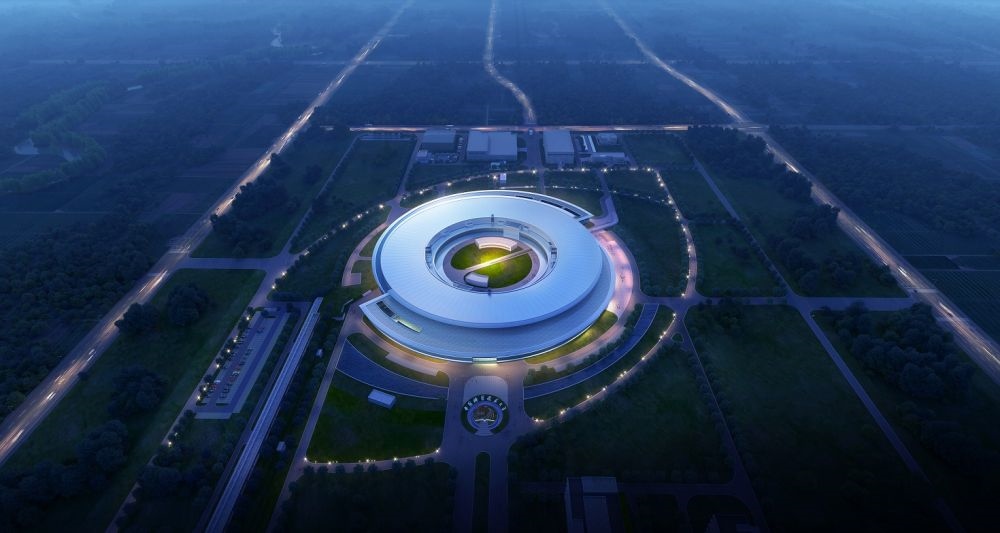 這是合肥先進(jìn)光源效果圖。