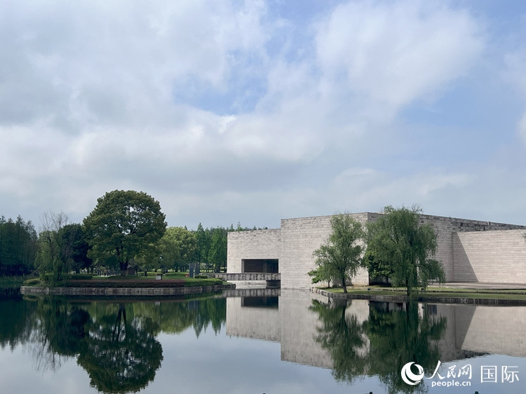 良渚博物院外觀。人民網記者 崔越攝