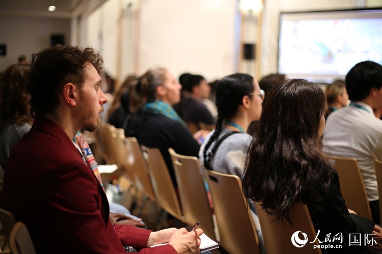 中國優(yōu)秀動畫作品推介會現(xiàn)場。人民網(wǎng)記者 于超凡攝