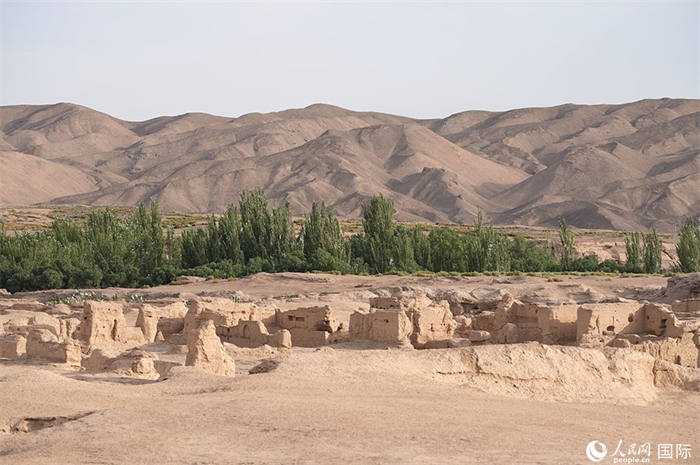 交河故城。人民網(wǎng)記者 張麗婭攝