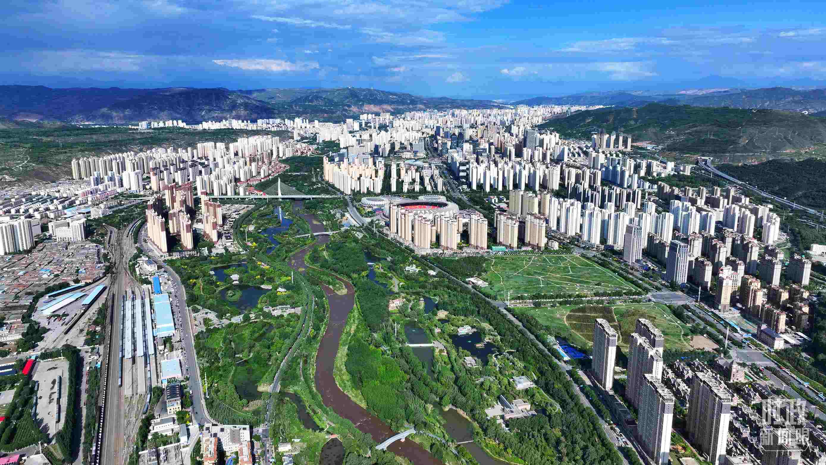 △青海西寧。（總臺央視記者范凱拍攝）