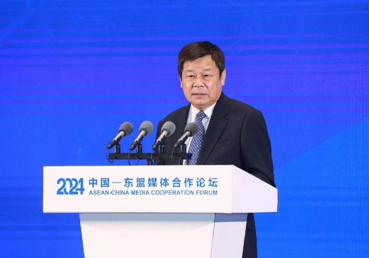 杜占元致辭。中國(guó)外文局供圖