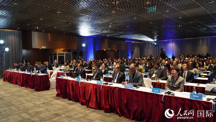 6月26日，北京—南非經(jīng)貿(mào)合作推介洽談會在約翰內(nèi)斯堡成功舉辦。人民網(wǎng) 劉暢攝