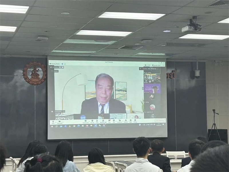 傅增有教授講座。