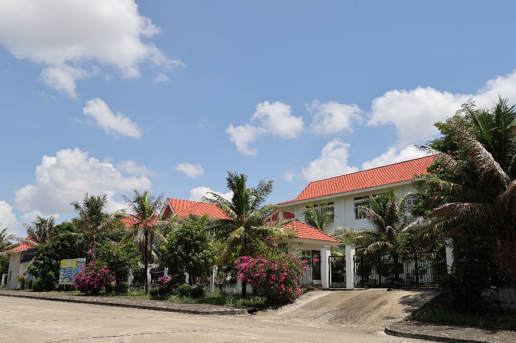 西哈努克省中柬友誼理工學(xué)院。西港特區(qū)公司供圖