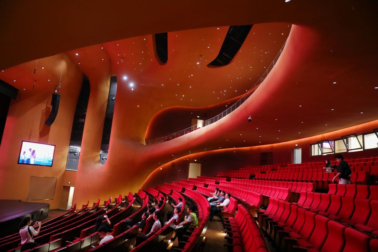 劇場內(nèi)部空間?！吨袊?jīng)濟(jì)周刊》記者 肖翊攝