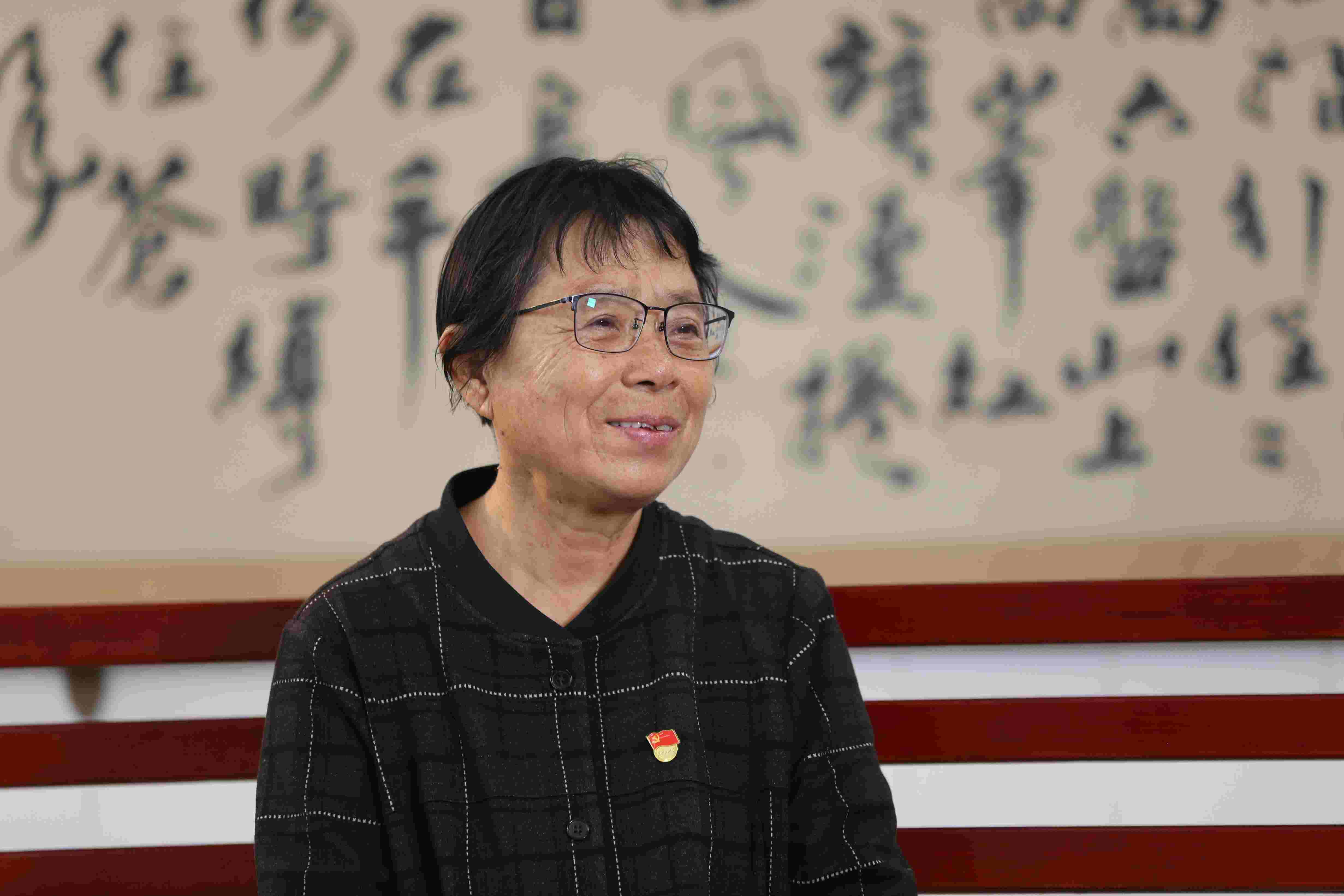 張桂梅。人民網(wǎng)記者 李發(fā)興攝