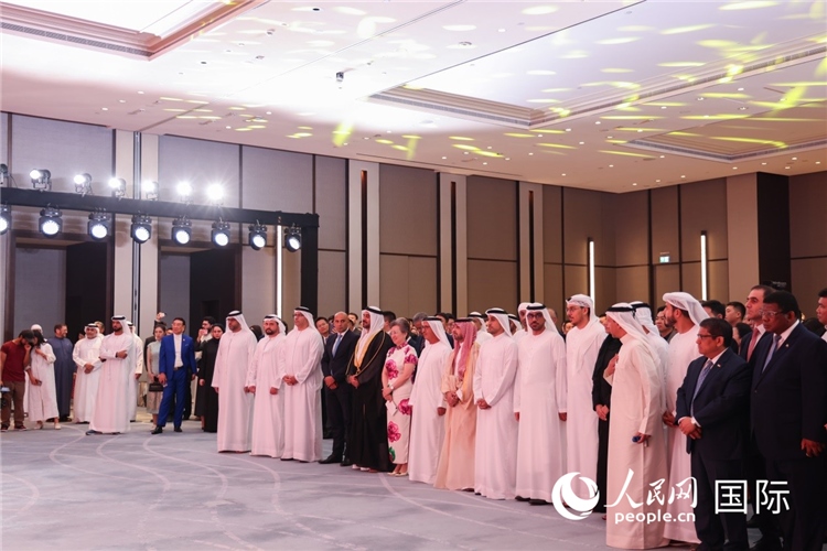 招待會(huì)現(xiàn)場。人民網(wǎng)記者任皓宇攝