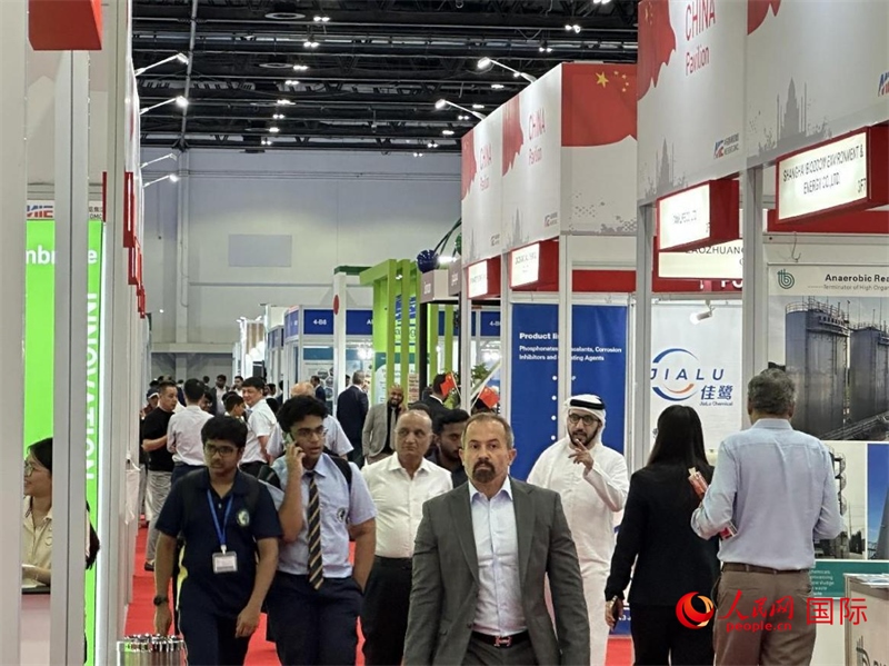 中國館一角。人民網(wǎng)記者管克江攝