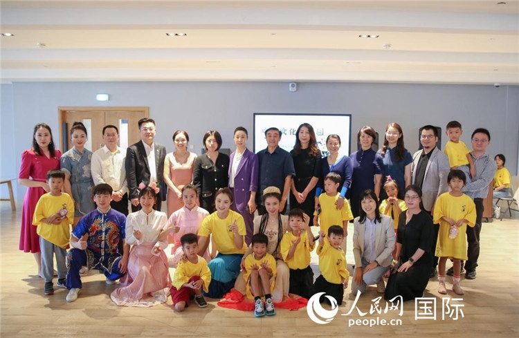 開營儀式部分嘉賓合影。人民網(wǎng)中東中心分社塔里克·易卜拉欣攝