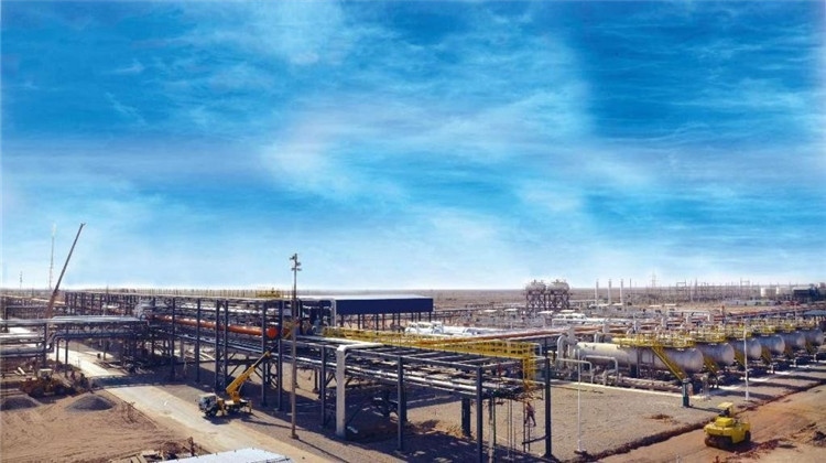 油田廠區(qū)一景。中國海油供圖