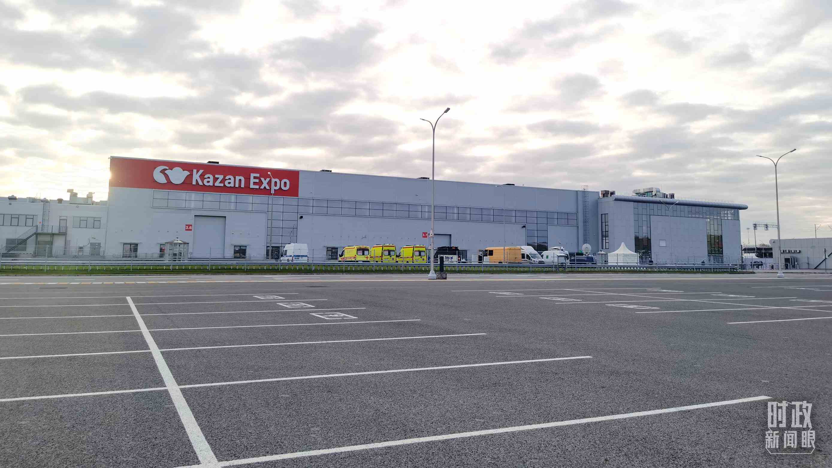 △ 喀山會展中心。（總臺央視記者曹亞星拍攝）