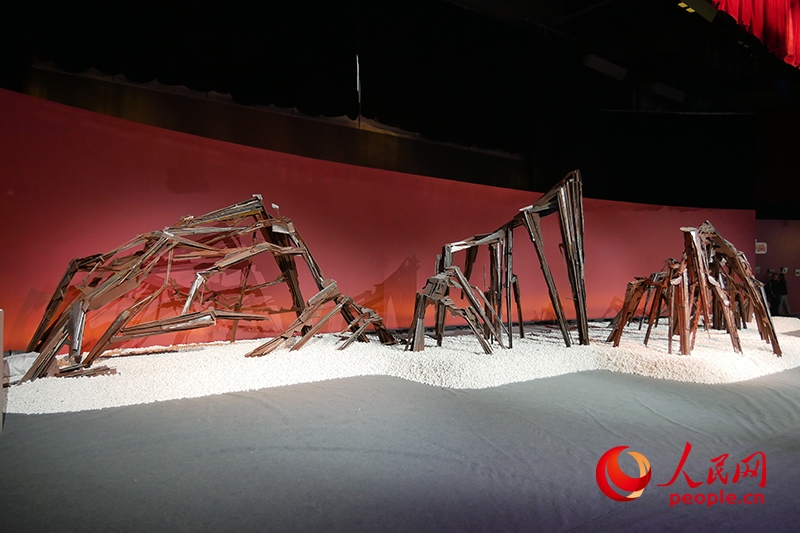 《鑄魂五岳》。人民網(wǎng)記者 韋衍行攝