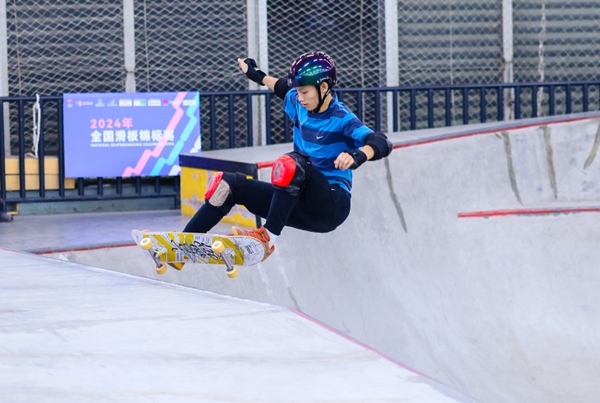 陳燁在比賽中。賽事組委會(huì)供圖