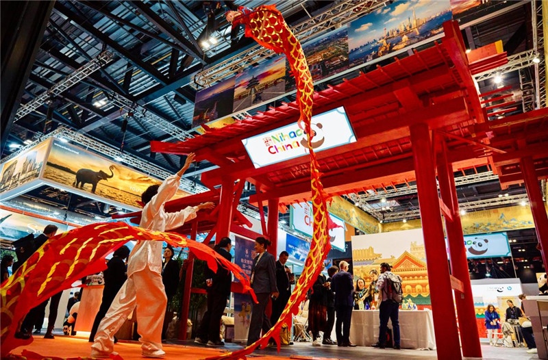 2024世界旅游交易會(huì)“中國(guó)館”現(xiàn)場(chǎng) 楊浩鵬