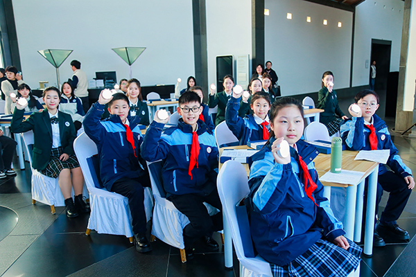 首屆全國(guó)“博物館里的大思政課”示范交流活動(dòng)。學(xué)校供圖