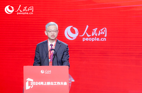 寧夏回族自治區(qū)銀川市委社會(huì)工作部副部長(zhǎng)李卒作實(shí)踐分享。人民網(wǎng) 鄂智超攝