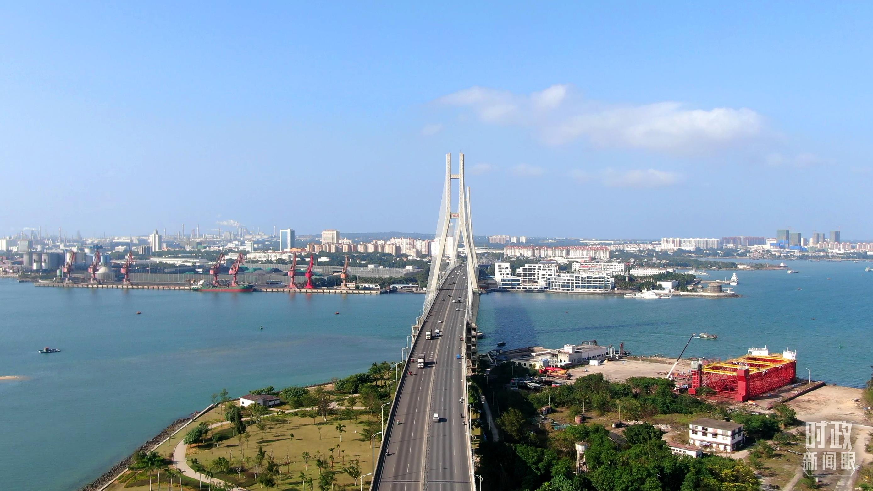 海南洋浦經(jīng)濟(jì)開發(fā)區(qū)。（總臺(tái)記者葉飛提供）
