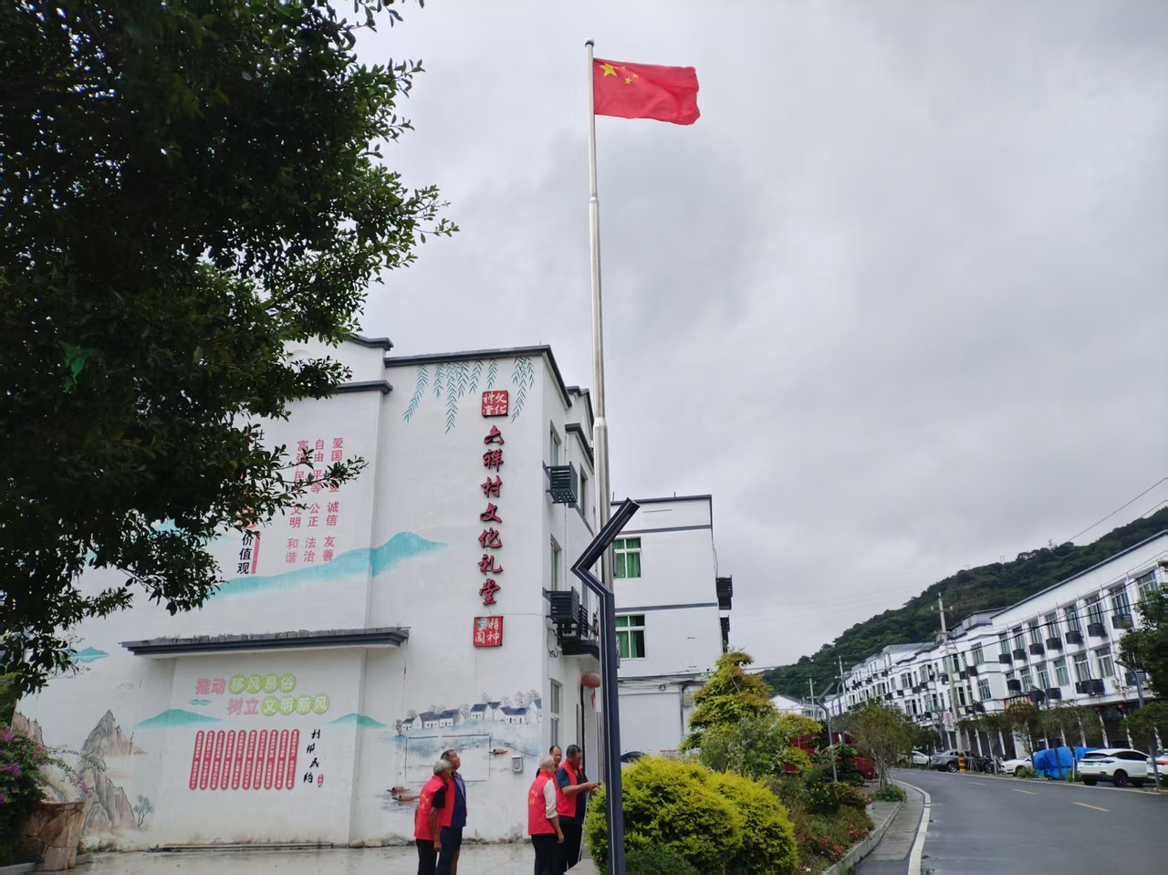 永興村一景（永興現(xiàn)為六祥行政村下的自然村之一）。蒼南縣金鄉(xiāng)鎮(zhèn) 供圖